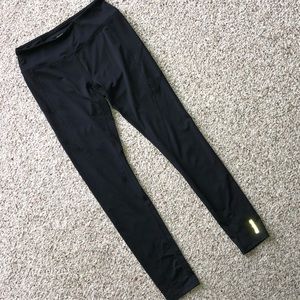Black Reebok Ankle-length Leggings
